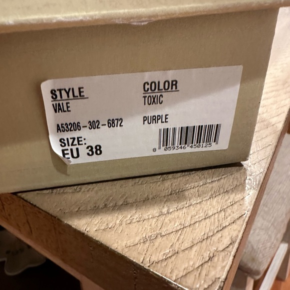 A.S. 98 boots in Toxic Purple BNIB - Picture 4 of 5